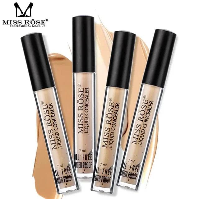 Miss Rose Oil Free Waterproof Liquid Concealer 5ml khubsurti.pk