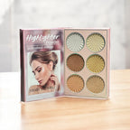 Mocallure 5 Pages New Version All-in-One Makeup Book Palette with Eyeshadow Blush Highlighter Concealer and Lip Colors