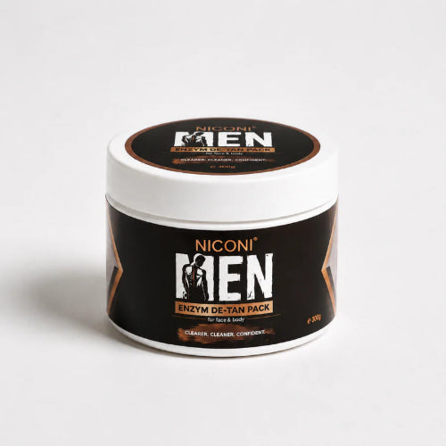 NICONI Men Enzym De-Tan Pack 300g for face and body