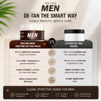 NICONI Men Enzym De-Tan Pack 300g for face and body