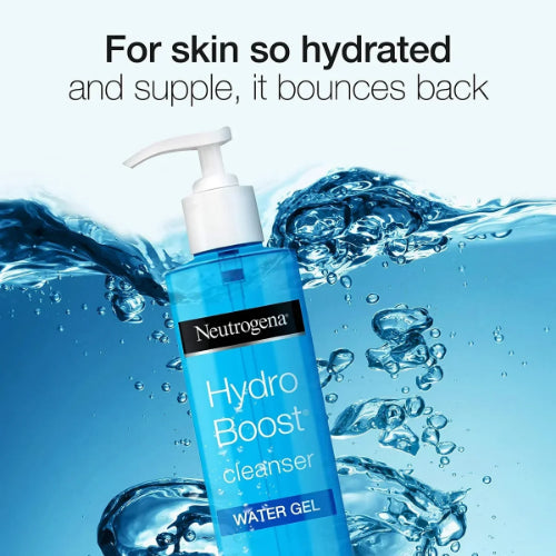 Neutrogena Hydro Boost Water Gel Cleanser 200ml with Hyaluronic Acid