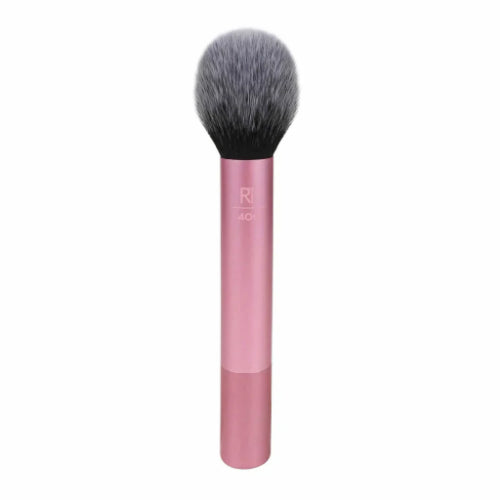 Real Techniques blush brush with soft synthetic bristles for applying blush and bronzer