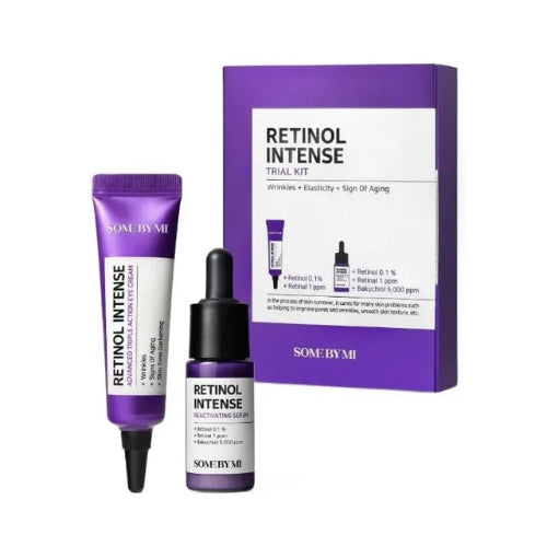 SOME BY MI Retinol Intense Trial Kit with 10ml retinol serum and 10ml eye cream