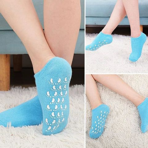 Moisturizing Spa Gel Socks Silicon Socks For Women Foot Care