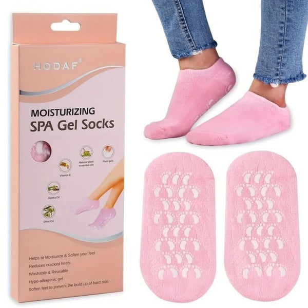 Moisturizing Spa Gel Socks Silicon Socks For Women Foot Care