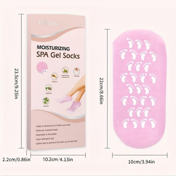 Moisturizing Spa Gel Socks Silicon Socks For Women Foot Care
