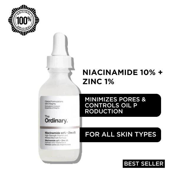 The Ordinary Niacinamide 10% + Zinc 1% - 30ml khubsurti.pk