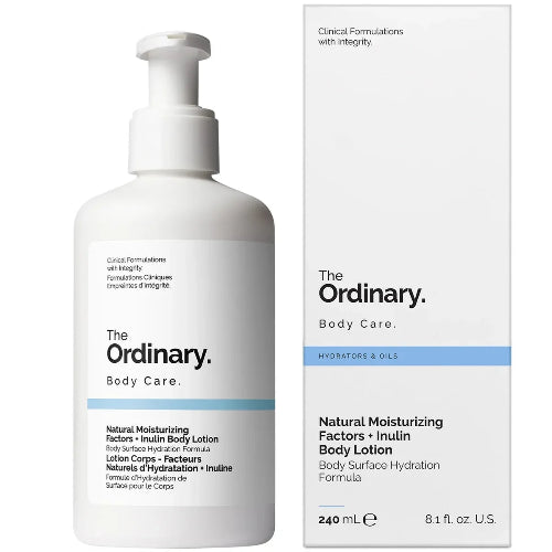 The Ordinary Natural Moisturizing Factors + Inulin Body Lotion 240ml for daily body hydration