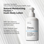 The Ordinary Natural Moisturizing Factors + Inulin Body Lotion 240ml for daily body hydration