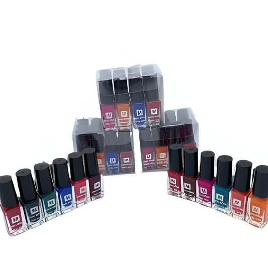 Miss Rose Nail Polish Peel Off – 12 Pcs Set khubsurti.pk Miss Rose Nail Polish Peel Off – 12 Pcs Set wddtrn-rx.myshopify.com