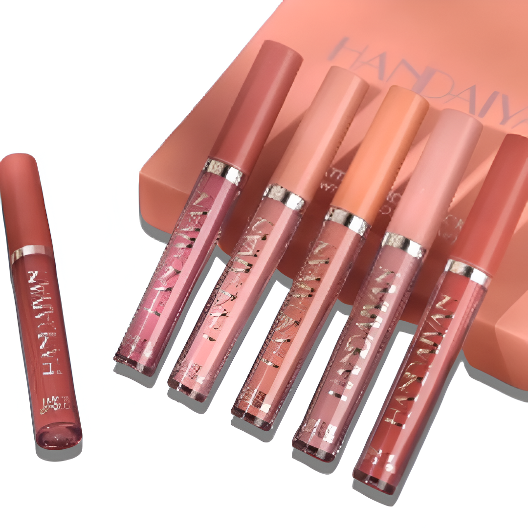 Handaiyan 6-Piece Matte Liquid Lipstick Multicolour khubsurti.pk Handaiyan 6-Piece Matte Liquid Lipstick Multicolour wddtrn-rx.myshopify.com