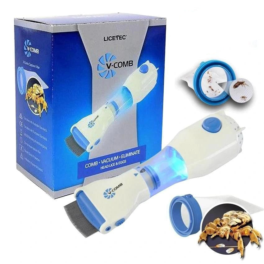 V Comb Electric Anti Lice Removal Machine khubsurti.pk