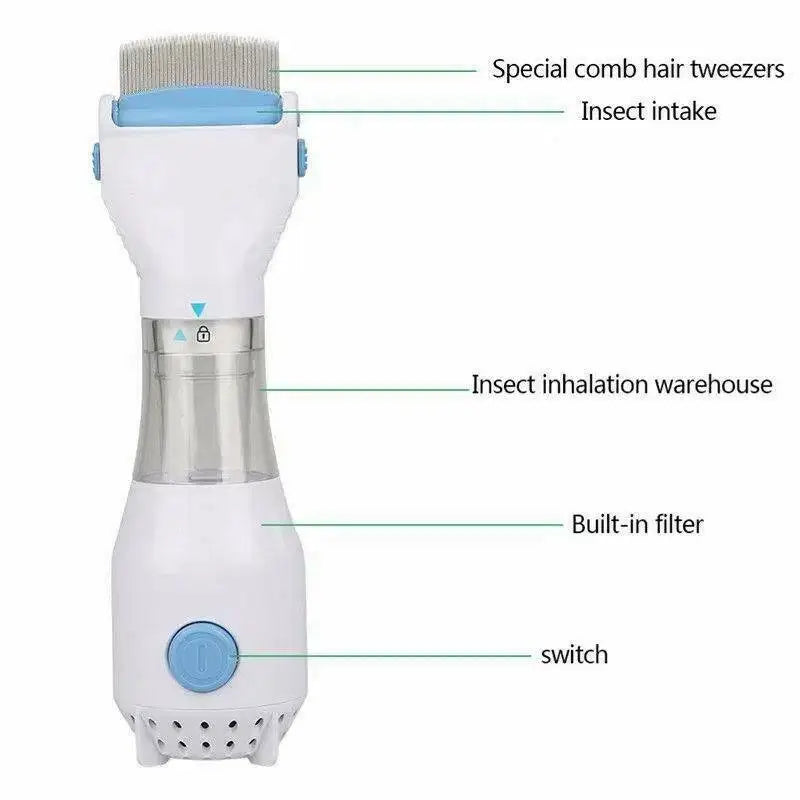 V Comb Electric Anti Lice Removal Machine khubsurti.pk