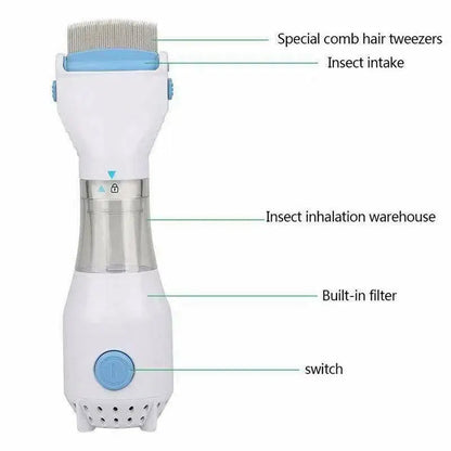 V Comb Electric Anti Lice Removal Machine khubsurti.pk