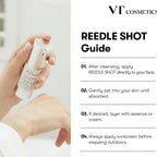 VT Cosmetics Reedle Shot 300 Cica Reedle skin booster 50ml with Centella Asiatica and Hyaluronic Acid