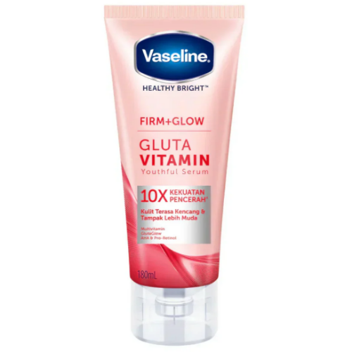 Vaseline Healthy Bright Firm Glow Gluta Vitamin Youthful Body Serum 180ml