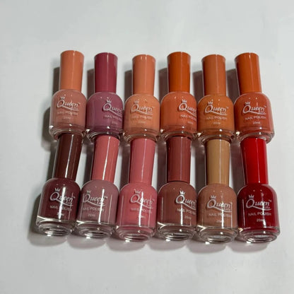 Queen Nail Polish Set (12 Pcs) - 20ml Each khubsurti.pk