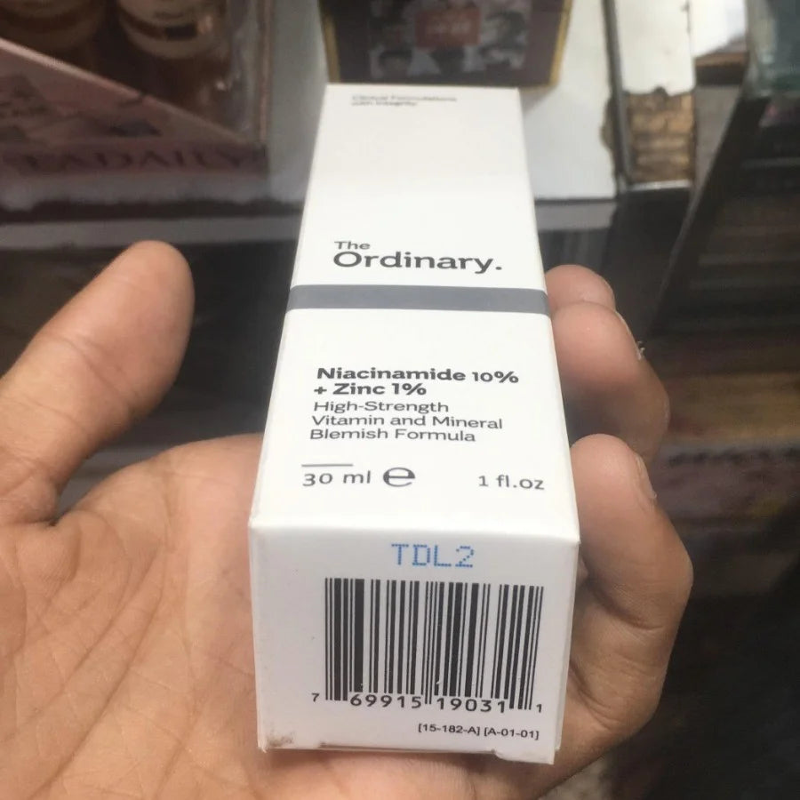 The Ordinary Niacinamide 10% + Zinc 1% - 30ml khubsurti.pk