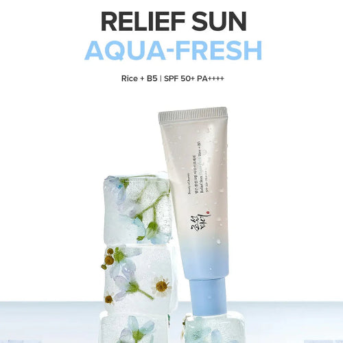 Beauty of Joseon Aqua Relief Sunscreen SPF50+ PA++++ 50ml with Rice Extract and Probiotics