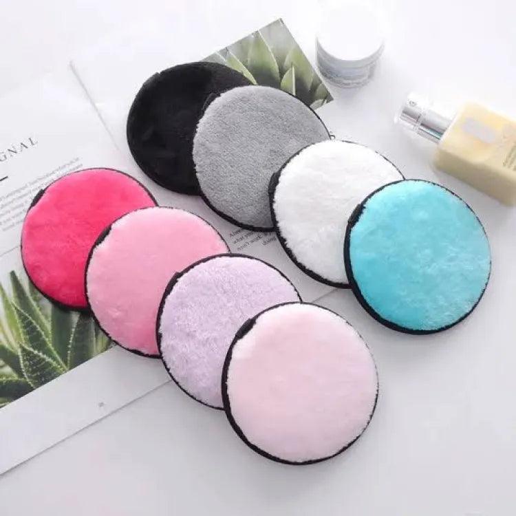 Makeup Remover, Double-Side Sponge puff & Washable khubsurti.pk