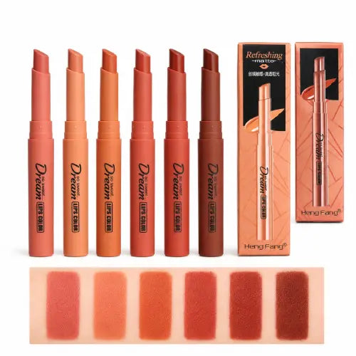 Heng Fang Matte Dream Lips Set (6PCS)