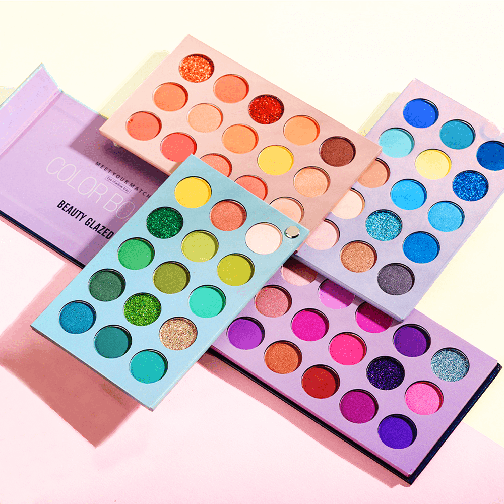 60 Colors Professional Eye Shadow Makeup Pallets khubsurti.pk