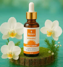 Relax Vitamin C Daily Serum - Skin Brightening & Tightening Formula