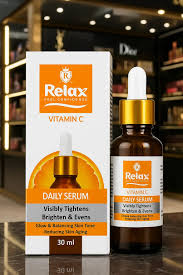 Relax Vitamin C Daily Serum - Skin Brightening & Tightening Formula