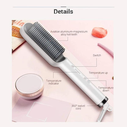 Hair Straightener Ceramic Heated Hair Brush khubsurti.pk Hair Straightener Ceramic Heated Hair Brush wddtrn-rx.myshopify.com