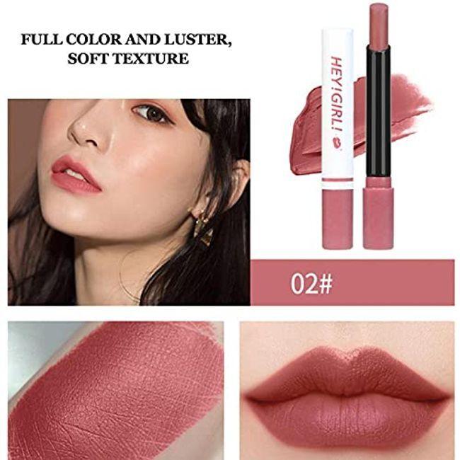 4 Pcs Hey Girl Velvet Matte Lipsticks khubsurti.pk