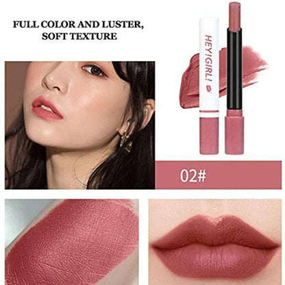 4 Pcs Hey Girl Velvet Matte Lipsticks khubsurti.pk