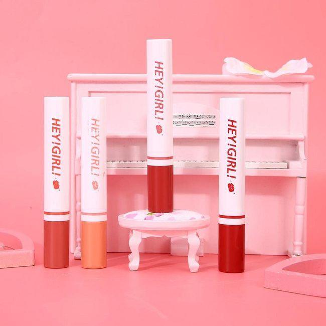 4 Pcs Hey Girl Velvet Matte Lipsticks khubsurti.pk