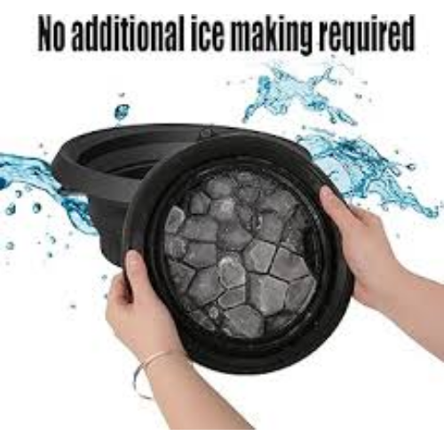 Collapsible Ice Bath Recovery Tub for cold water therapy and post-workout recovery