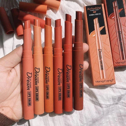 Heng Fang Silky Touch Refreshing Matte Dream Lips | 6 - Pack khubsurti.pk Heng Fang Silky Touch Refreshing Matte Dream Lips | 6 - Pack wddtrn-rx.myshopify.com