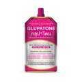 Glupatone Extreme Strong Skin Whitening Emulsion Ultra Plus GS-120 pouch packaging with bright pink and gold design.