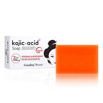 Kojic Acid Brightening Soap Bar - For Face & Body