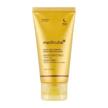 Medicube Kojic Acid Turmeric Night Wrapping Mask - 75ml