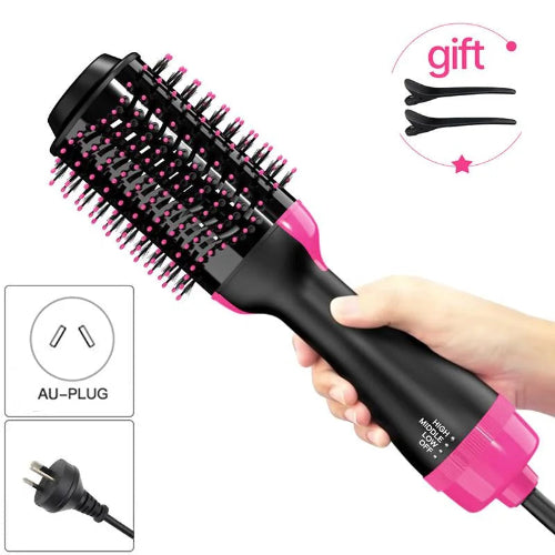 One Step Hot Air Brush with ceramic barrel and ionic technology | Khubsurti.pk