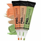 LA Girl HD Pro Conceal high-definition concealer tubes in multiple shades
