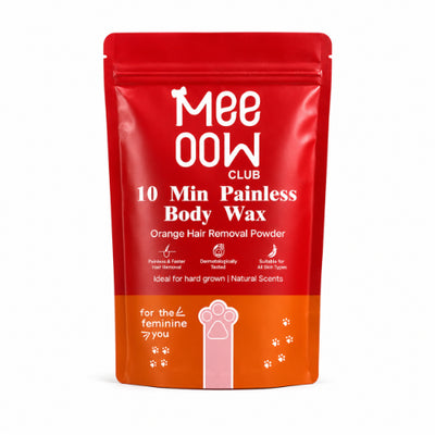 MEOW BODY HAIR REMOVAL WAX POWDER