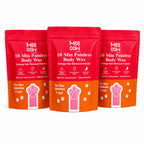 MEOW 10 Min Painless Body Wax Powder pack on a white background.