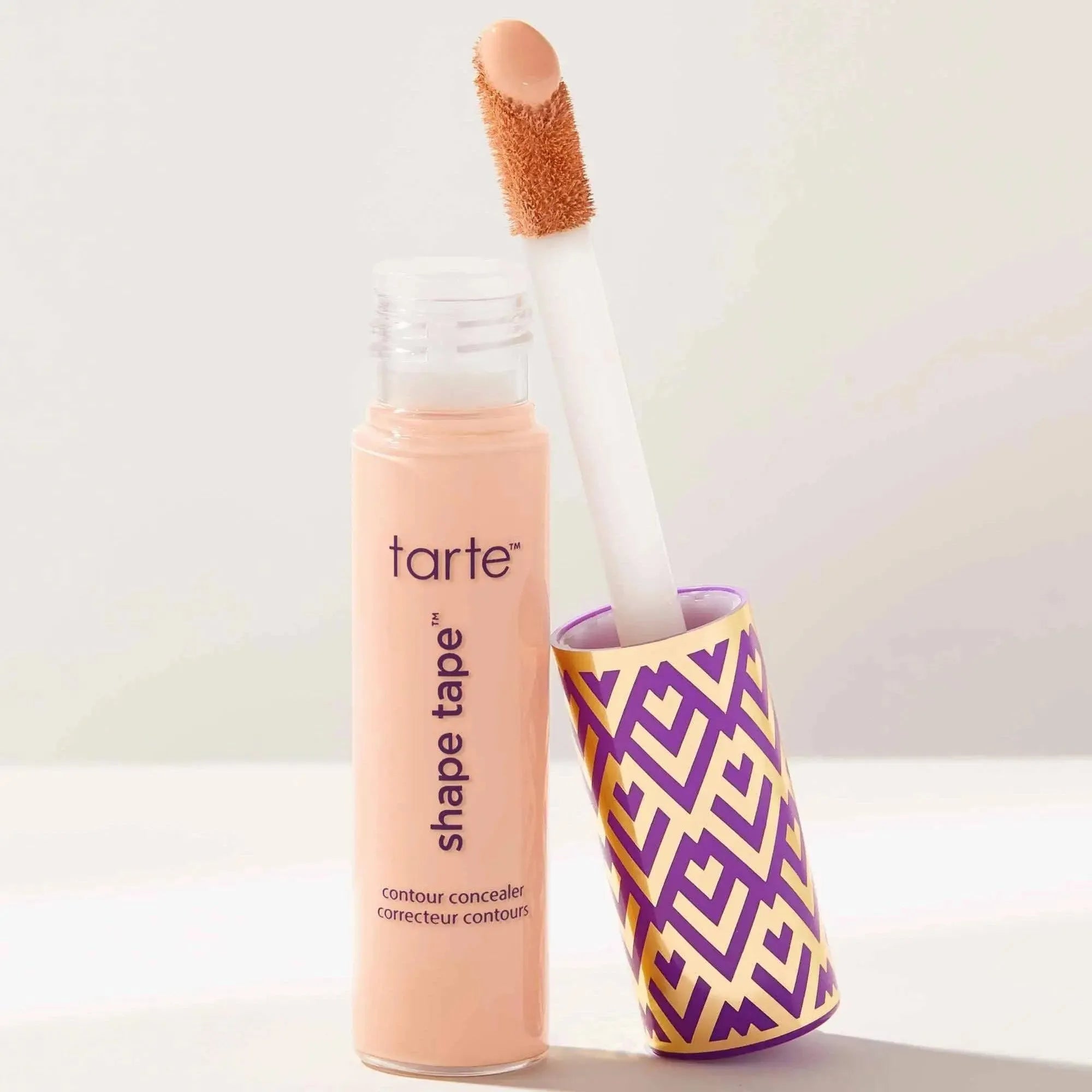 Tarte Shape Tape Contour Concealer in light beige with applicator