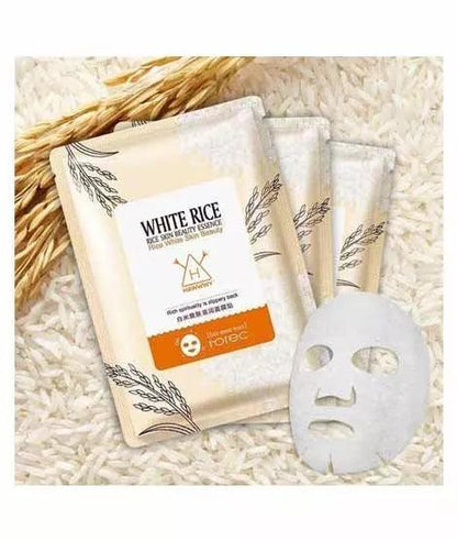 Rorec White Rice Serum Face with Free Sheet Mask khubsurti.pk