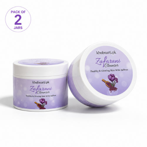 Zafrani Cleanser with Saffron for Gentle Cleansing, Nourished Skin and Natural Radiance
