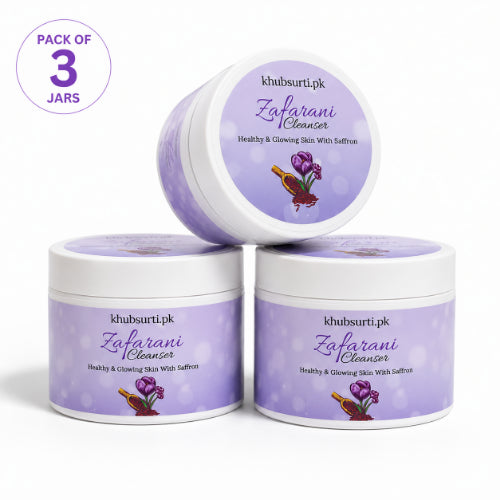 Zafrani Cleanser with Saffron for Gentle Cleansing, Nourished Skin and Natural Radiance